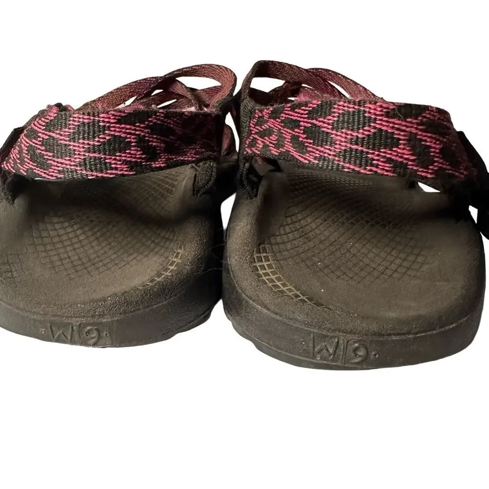 Chaco Womens ZCloud X2 Foliole Magenta Pink Black Sport Sandals Shoes